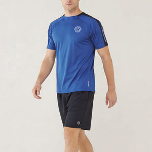 Univi Team T-model blauw-zwart front walking