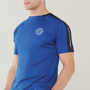 Univi Team T-model blauw-zwart front walking