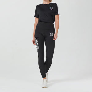 Univi Team legging navy front model vrouw