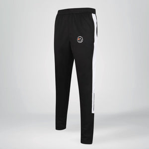Univi Trainingsbroek met ritszakken zwart-wit front-side heren