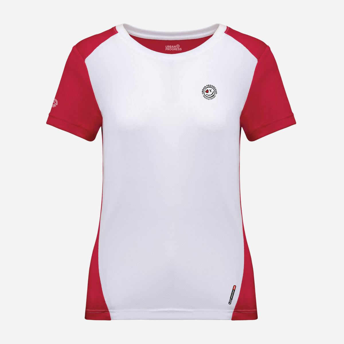 Ace-Panel-Shirt-Dames-rood-wit-front