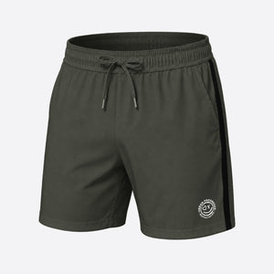 Ace-Stripe-Short-khaki-zwart-front