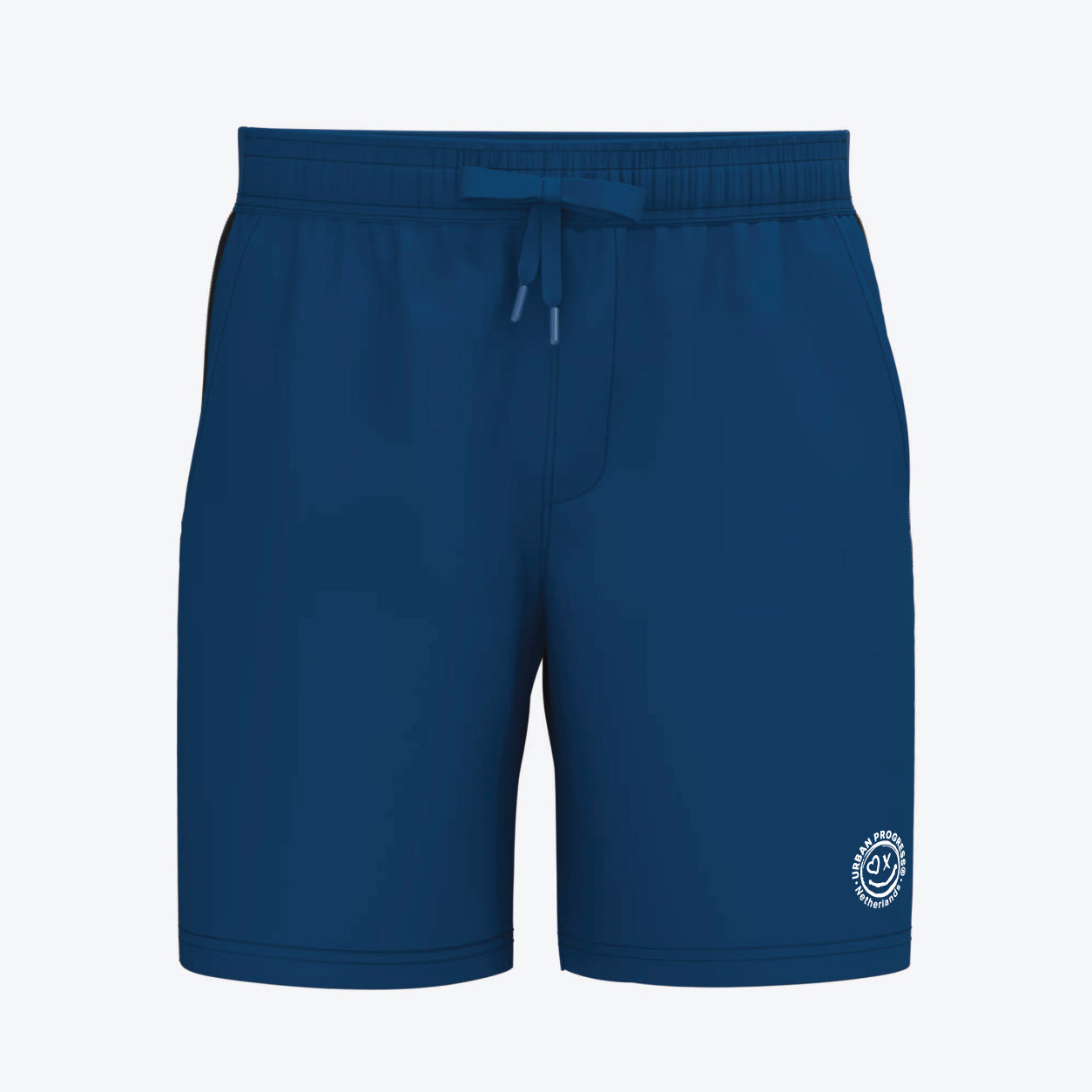 Ace-Stripe-Short-royal-blue-zwart-front