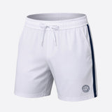 Ace Stripe Short wit blauw front