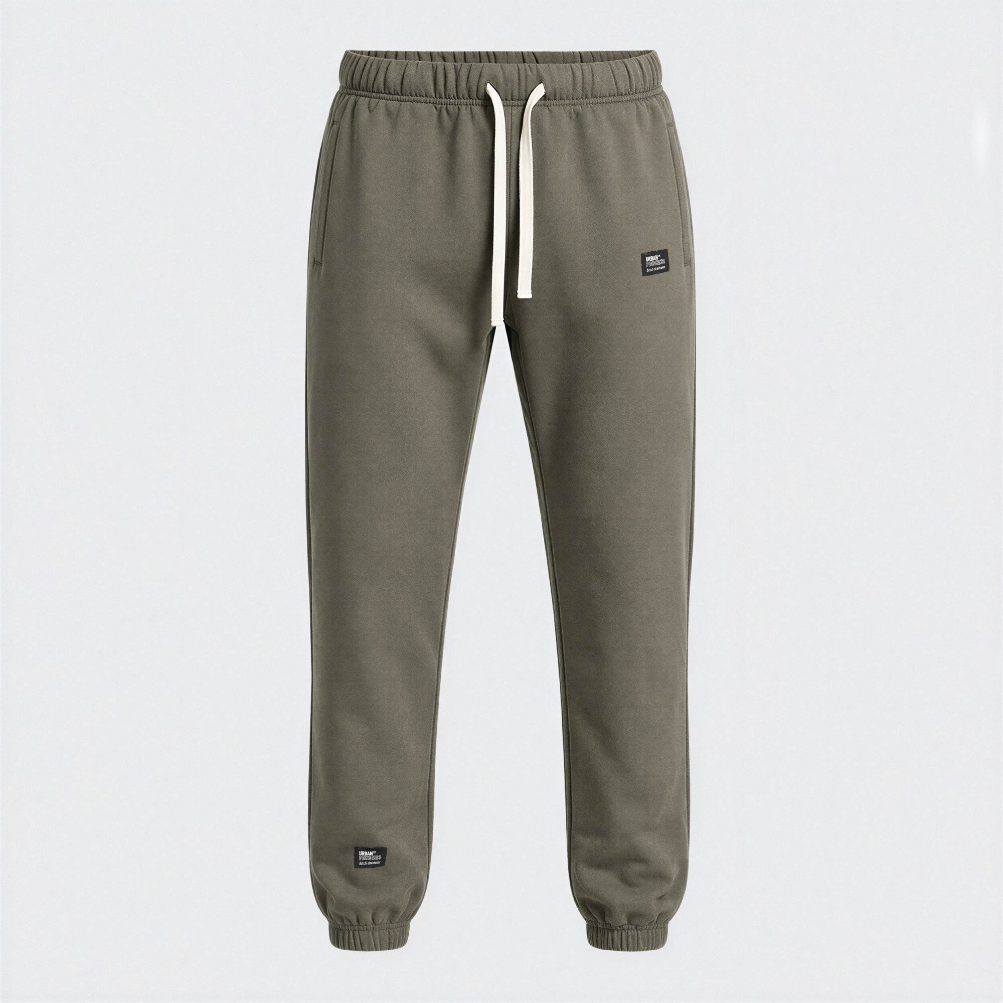 Apex Fleece Jogger khaki-groen front