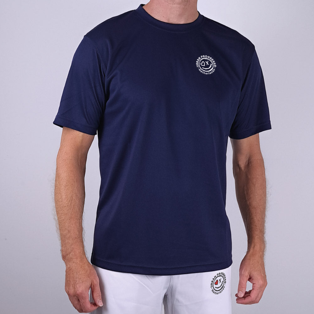 Axis Tee Combat Oxfort Navy front close