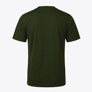 Axis Tee combat green back