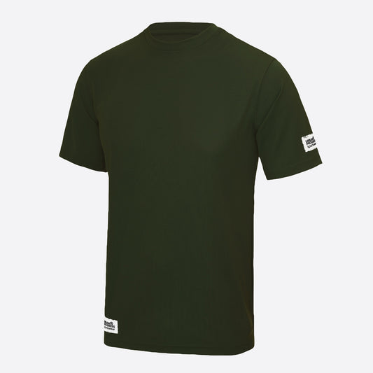 Axis Tee combat green front
