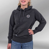 Balance 350 Hoodie model donker grijs front close