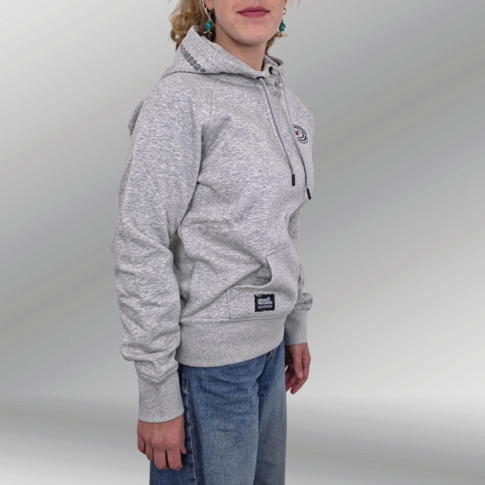 Balance 360 Hoodie model Grijs side right