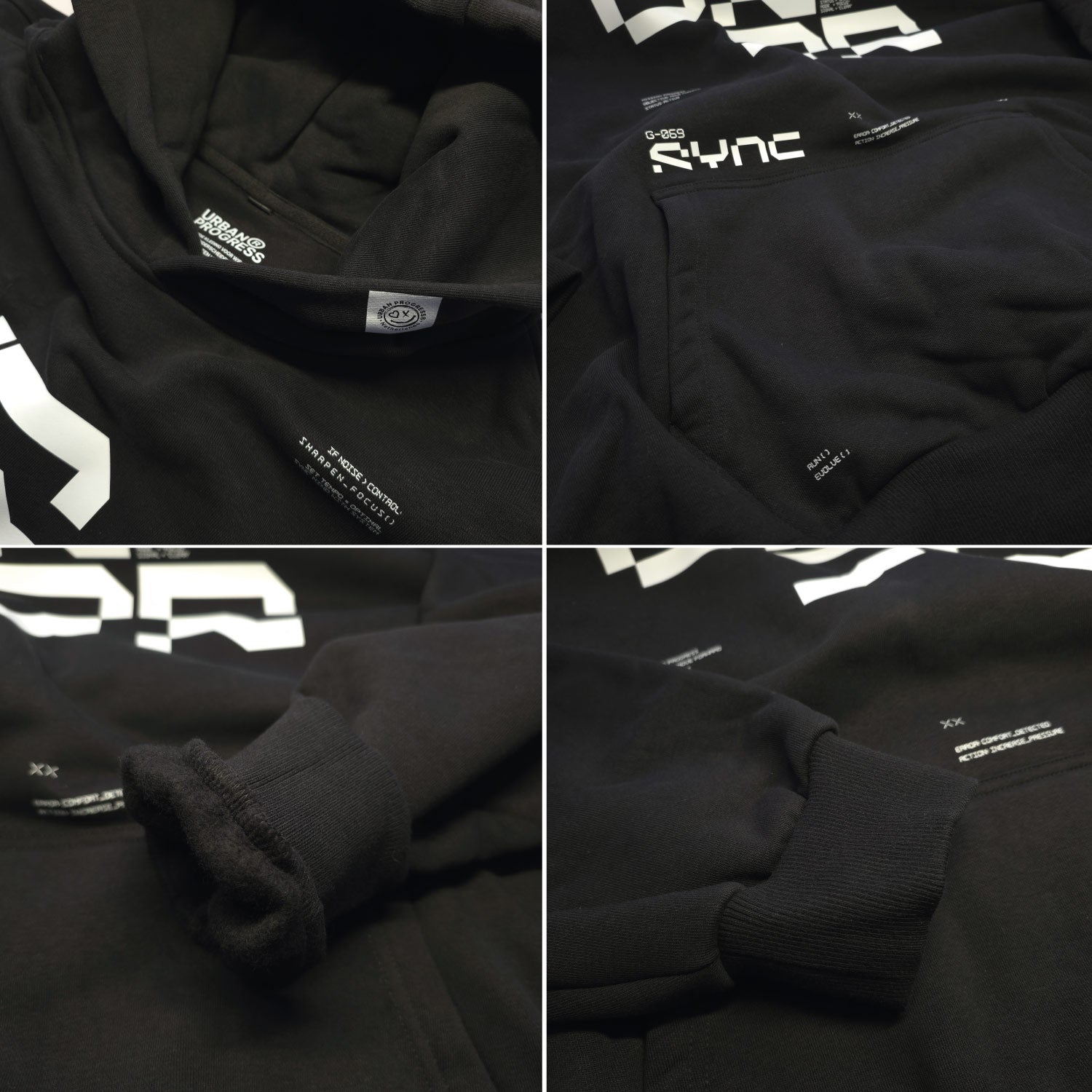 Close-up Heavy Oversized Hoodie SYNC