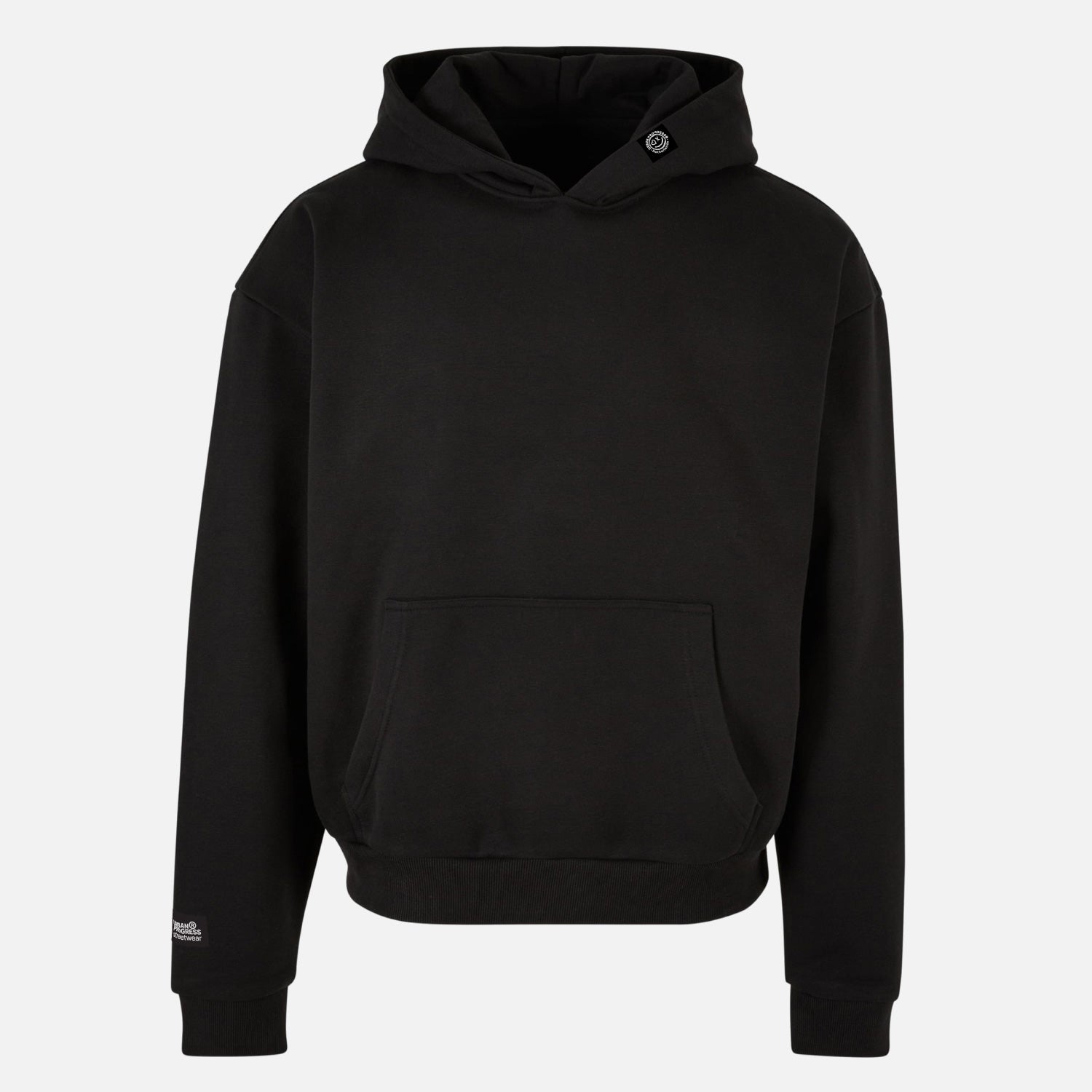 Heavy Oversized Hoodie Coreblock zwart front 2