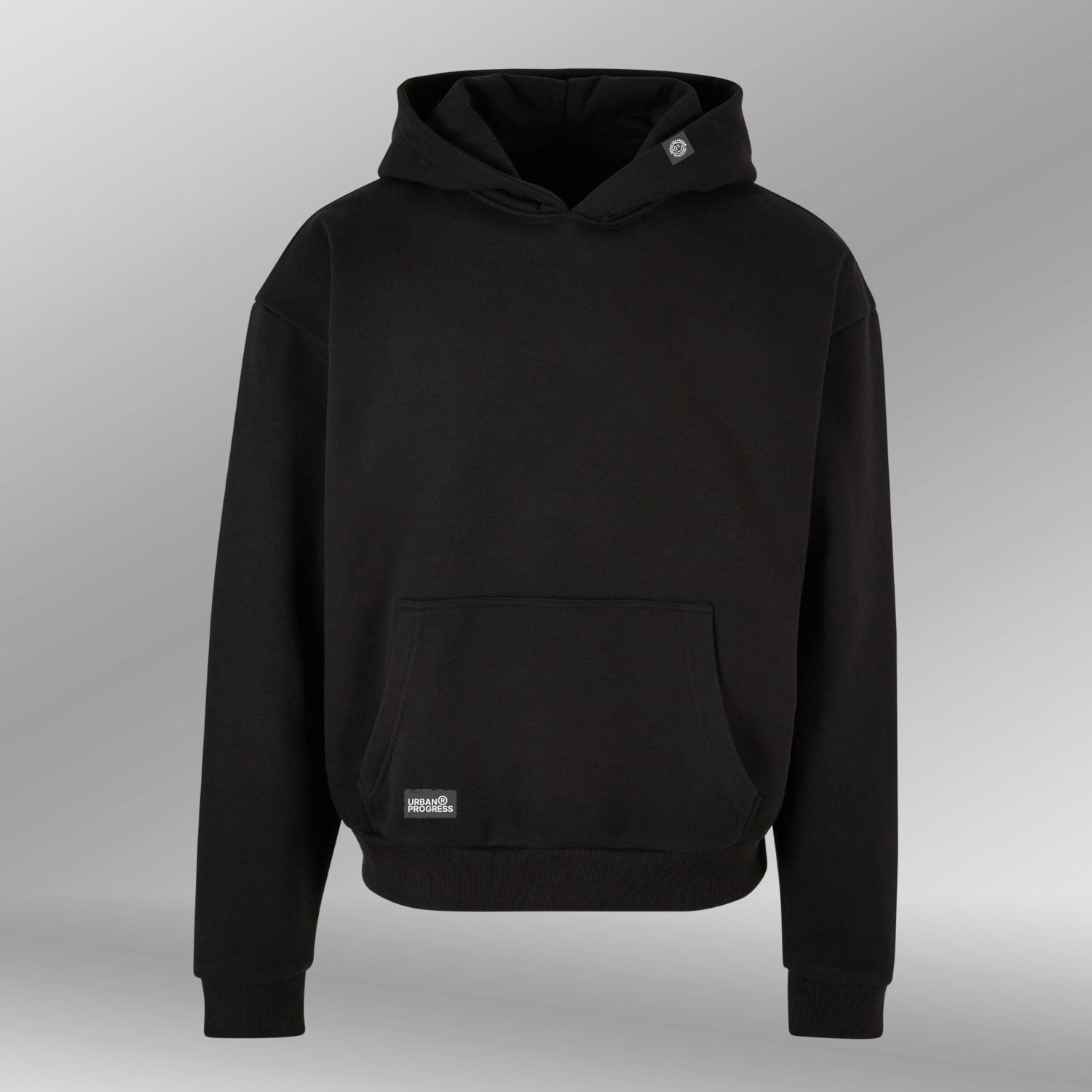 Heavyweight Oversized Hoodie Kojo Spirit zwart front