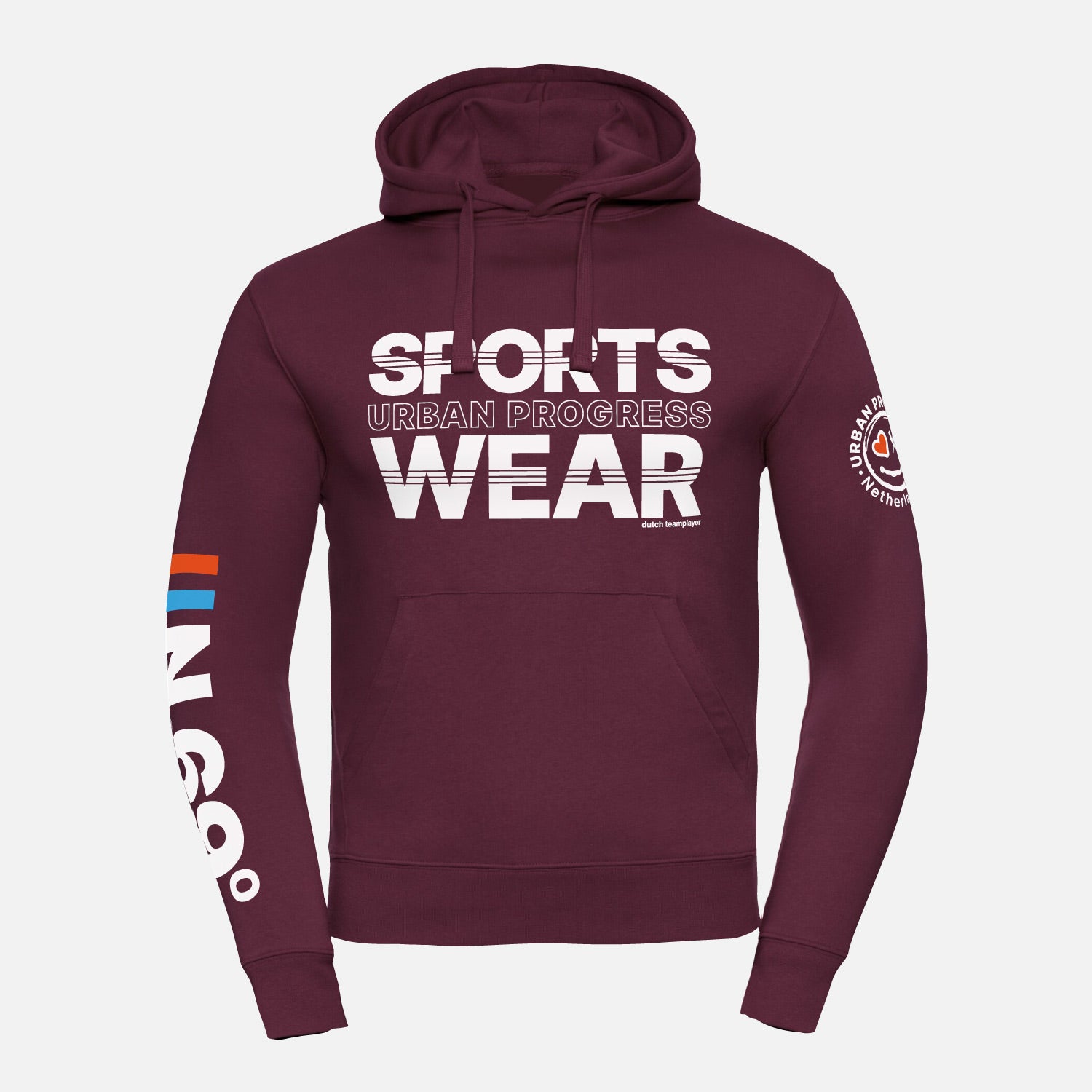 Hoodie-N.69-aubergine-front