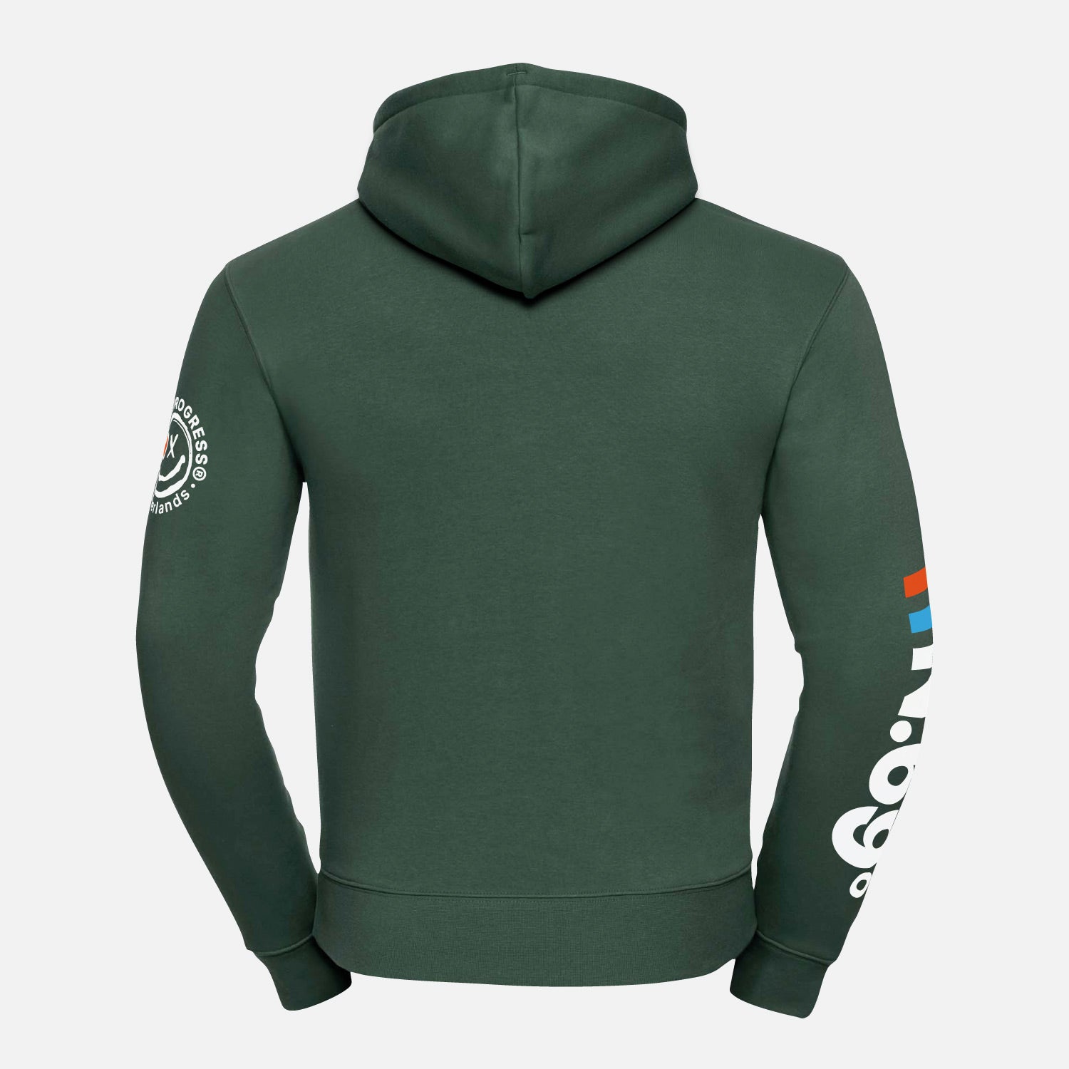 Hoodie-N.69-bottle-green-back