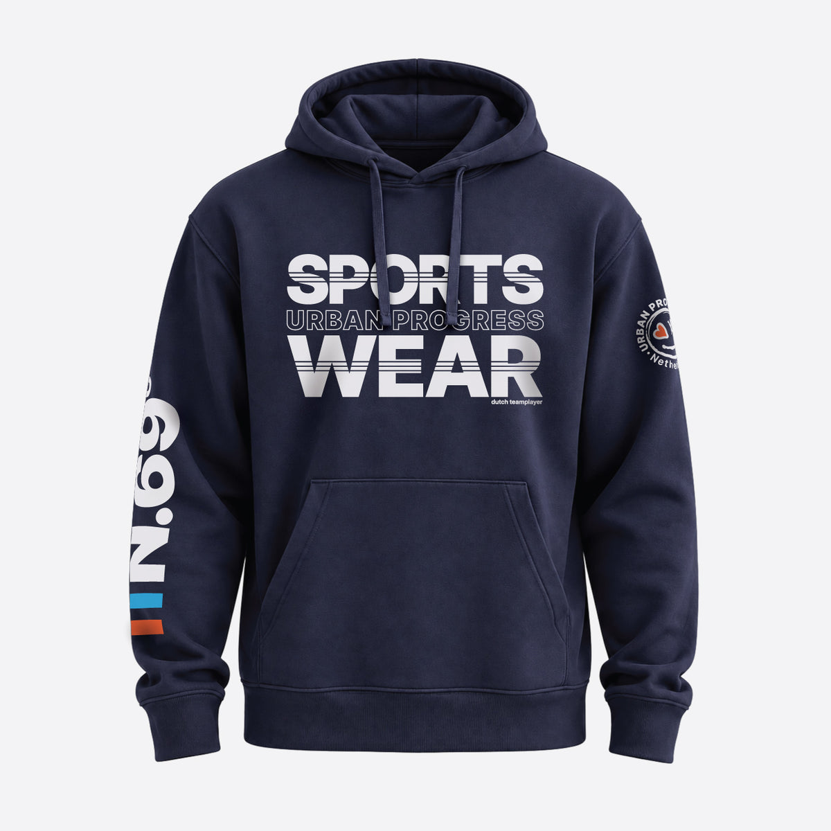 Hoodie-N.69-navy-front