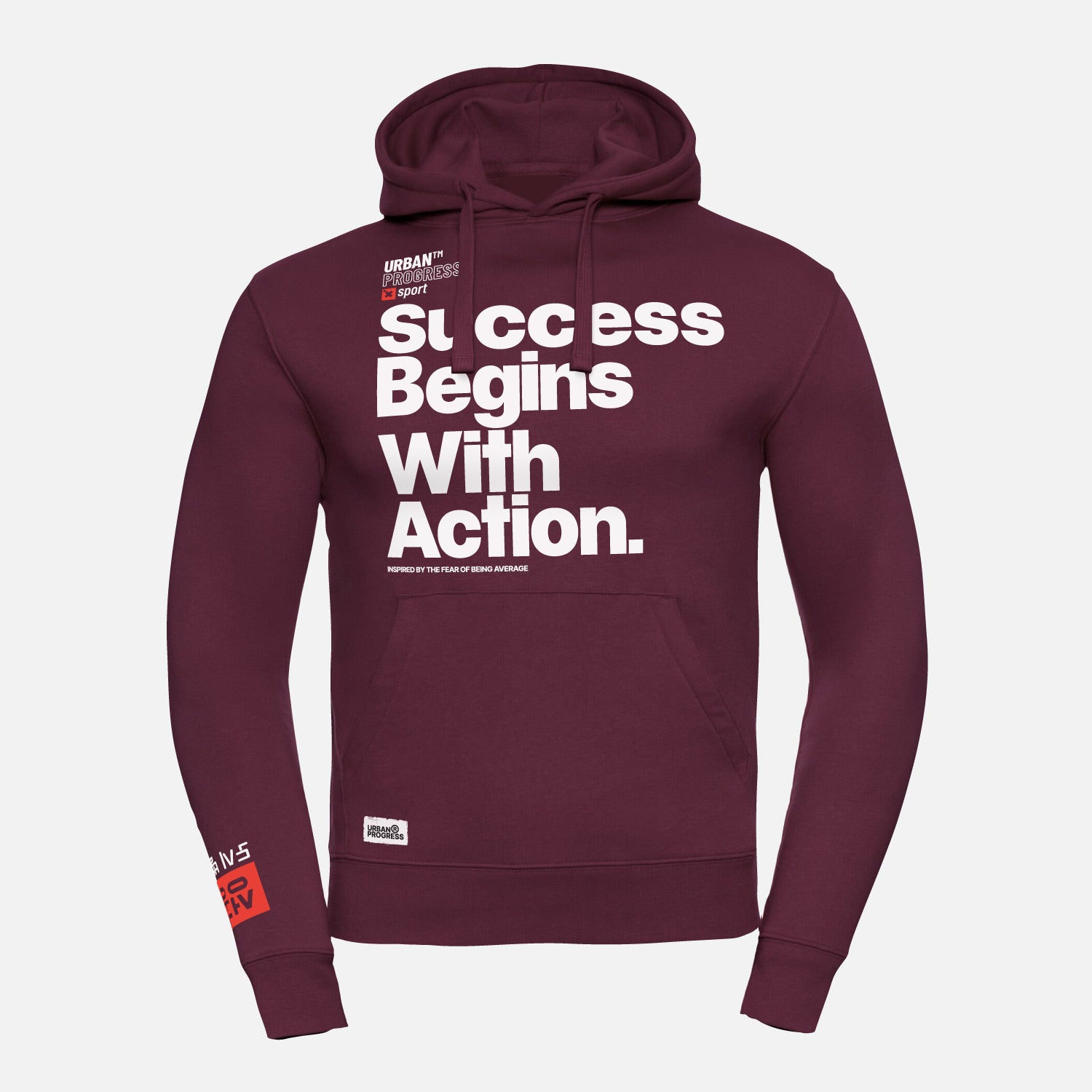 Hoodie-Not-Being-Average-aubergine-front