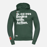 Hoodie-Not-Being-Average-bottle-green-front
