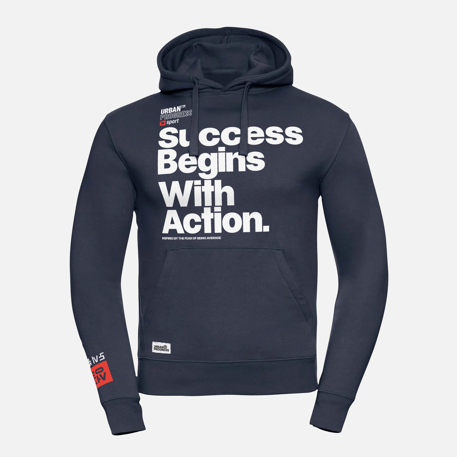 Hoodie-Not-Being-Average-navy-front