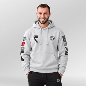 Hoodie-Protocol-model-licht grijs-front