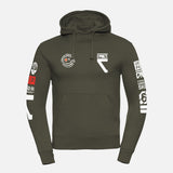 Hoodie-Protocol-olijf-groen-front