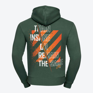 Hoodie-Strive-X-Bottle-green-back