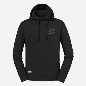 Hoodie-Sunrise-Dames-zwart-front