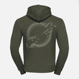Hoodie-Sunrise-olijf-groen-back