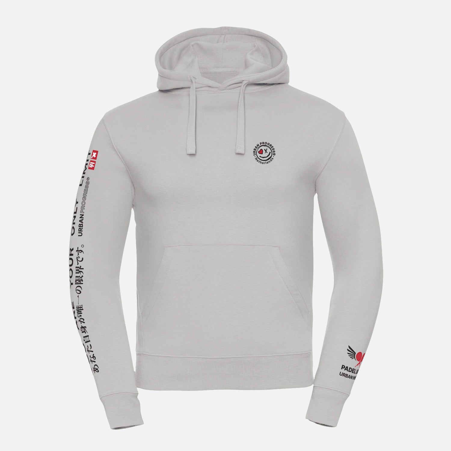 Hoodie-The-Challenger-urban-grey-front