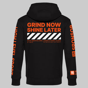 Hoodie Grind Now black back