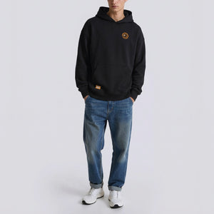 Hoodie Haruto Hiroshi model zwart front