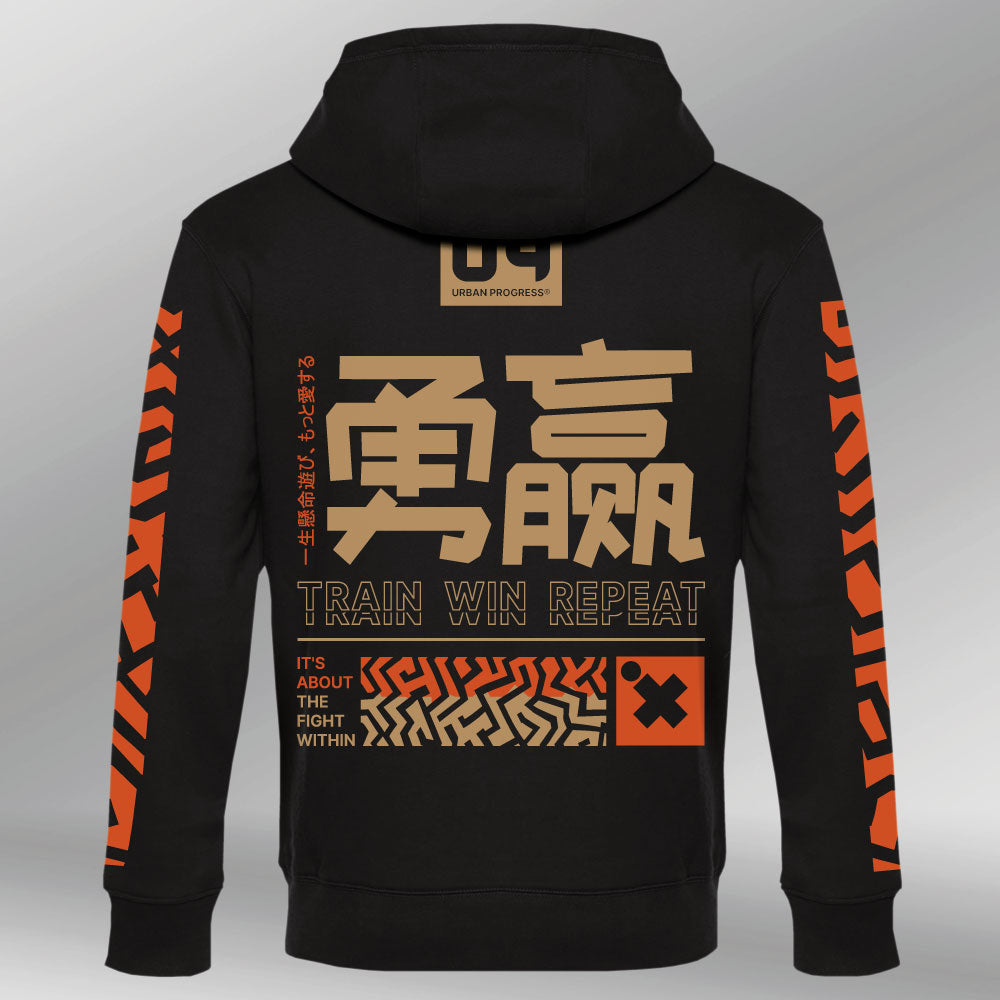 Hoodie Ignite black back