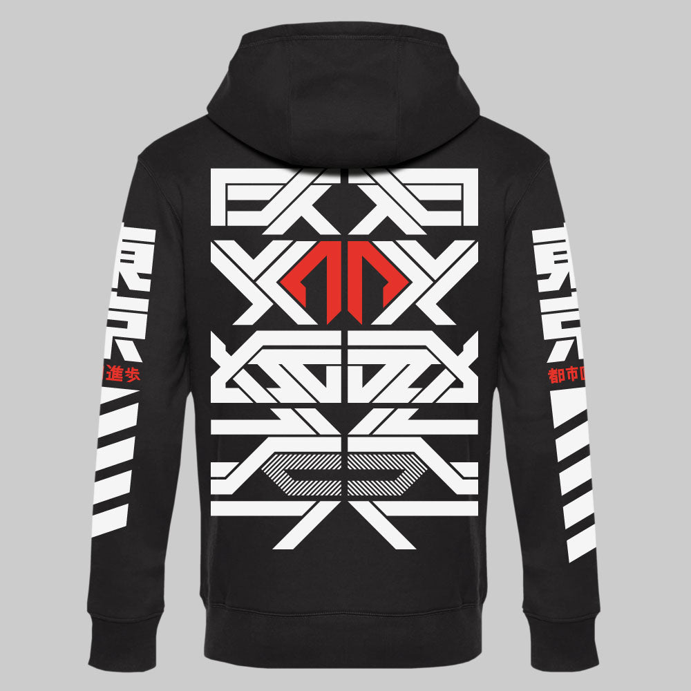 Hoodie Lax3 black back