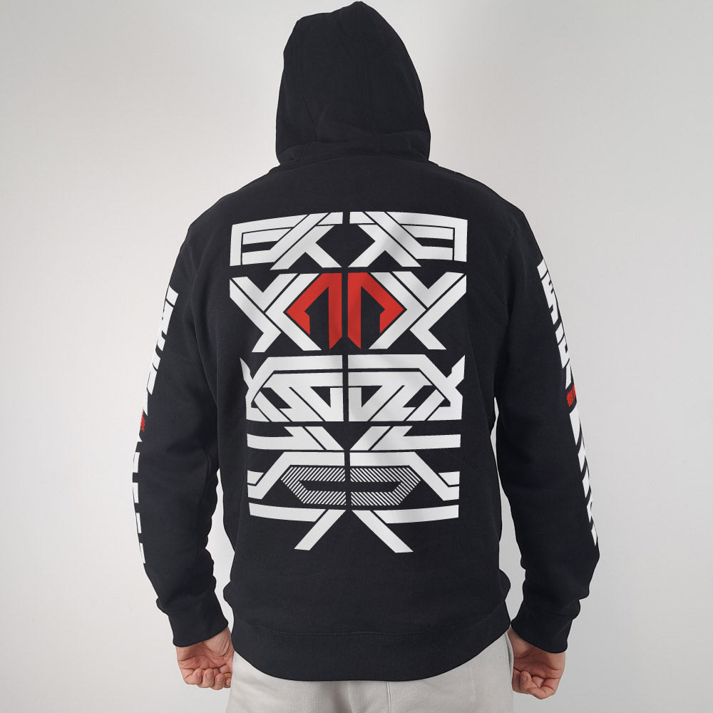 Hoodie Lax3 black back model