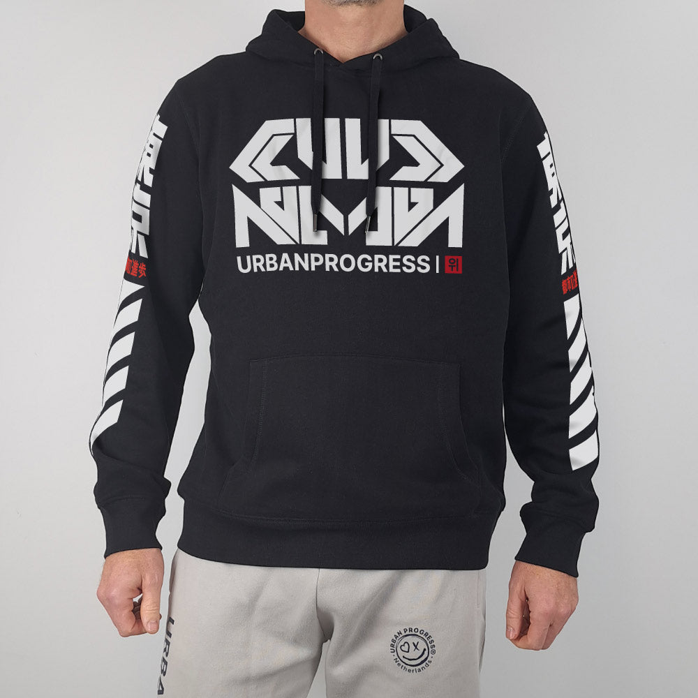 Hoodie Lax3 black front model