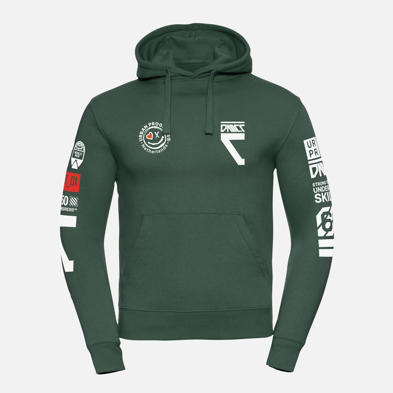Hoodie_Protocol_bottle_green_front