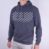 Hoodie Streamline donker grijs model front close