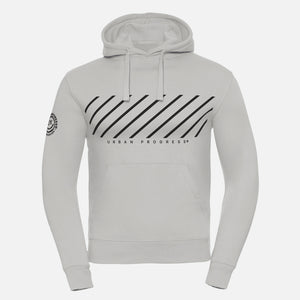 Hoodie Streamline urban grey front