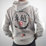 Hoodie Urban Flux Urban grey back model