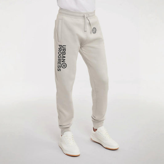 Joggingbroek Urban Progress Label Urban Blue front