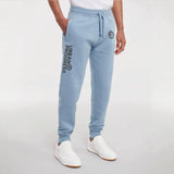 Joggingbroek Urban Progress Label Mineral Blue front