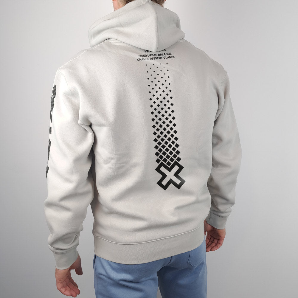 Legacy Hoodie Change The Game Urban Grey back model