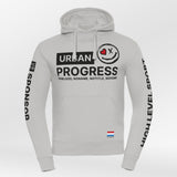 Legacy Hoodie Grind Now heren licht grijs front