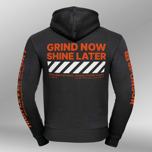 Legacy Hoodie Grind Now heren zwart back