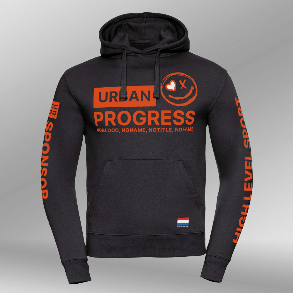 Legacy Hoodie Grind Now heren zwart front