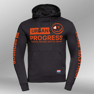 Legacy Hoodie Grind Now heren zwart front