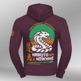 Legacy Hoodie Haruto Hiroshi aubergine back