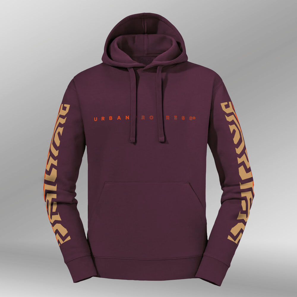 Legacy Hoodie Ignite Dames Bordeaux rood front