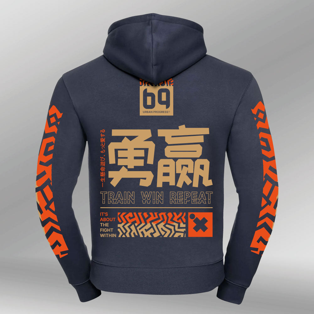 Legacy Hoodie Ignite french-navy back
