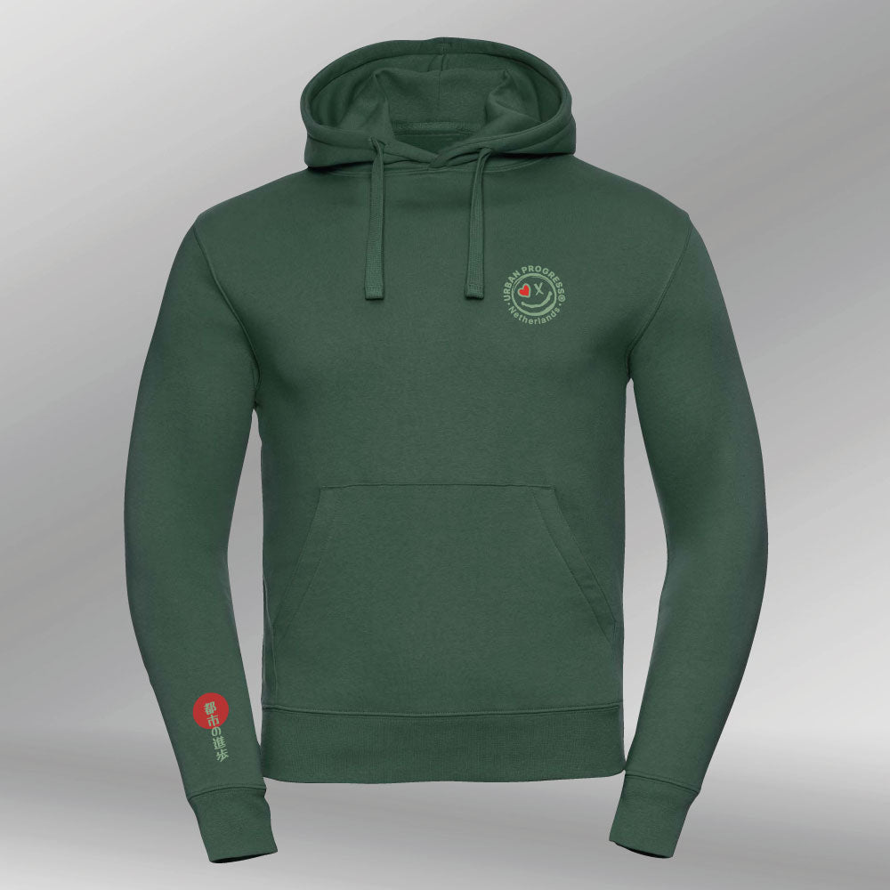 Legacy Hoodie Kojo Spirit Bottle Green front